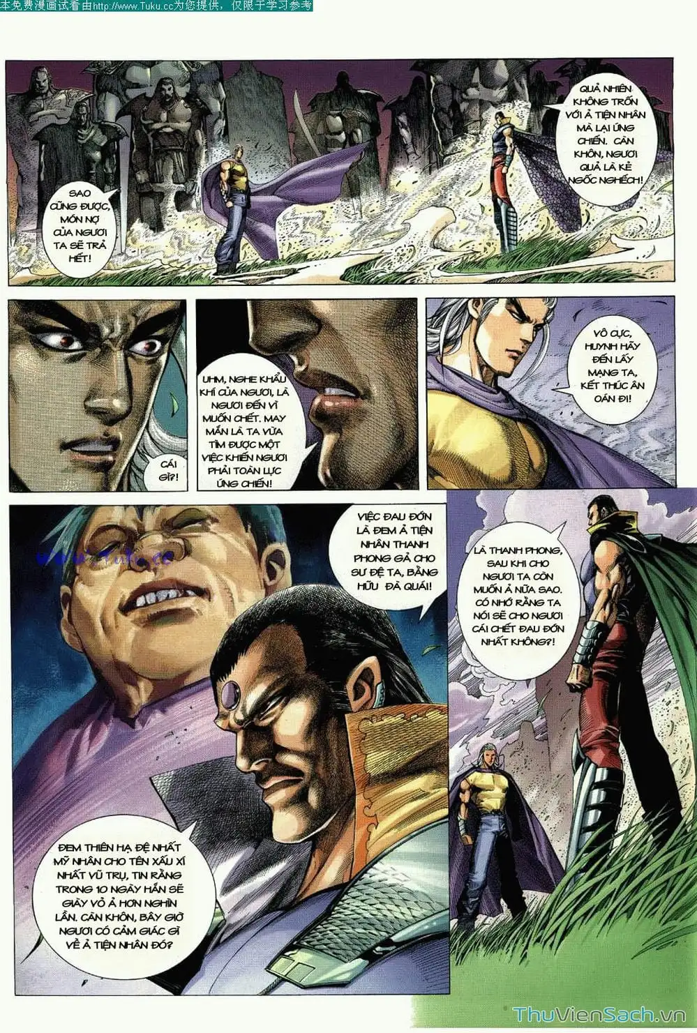 Truyện Tranh Võ Thần Ngoại Truyện trang 2