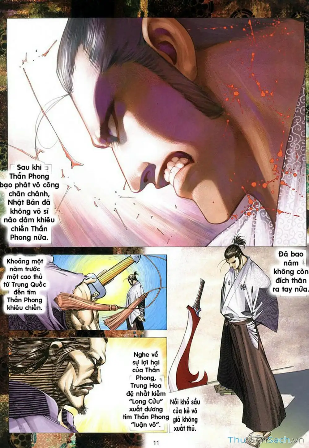 Truyện Tranh Võ Thần Ngoại Truyện trang 2