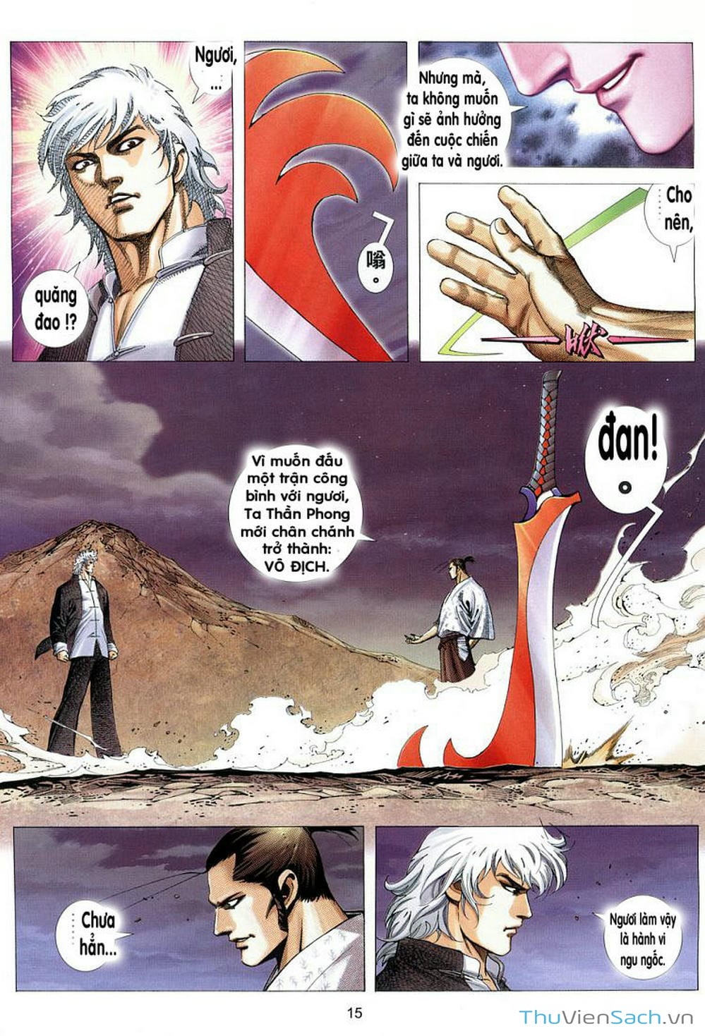 Truyện Tranh Võ Thần Ngoại Truyện trang 2