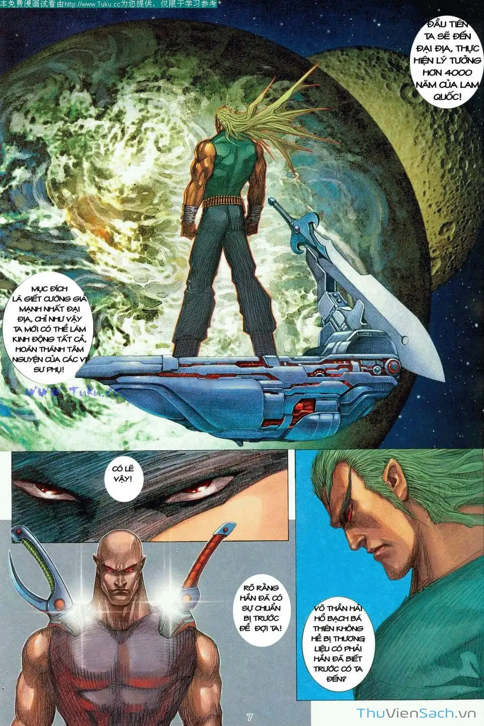 Truyện Tranh Võ Thần Ngoại Truyện trang 2