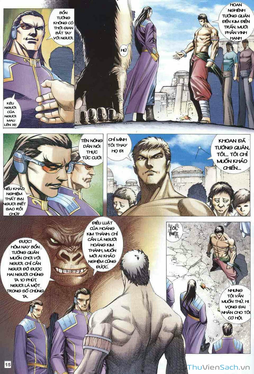 Truyện Tranh Võ Thần Ngoại Truyện trang 2