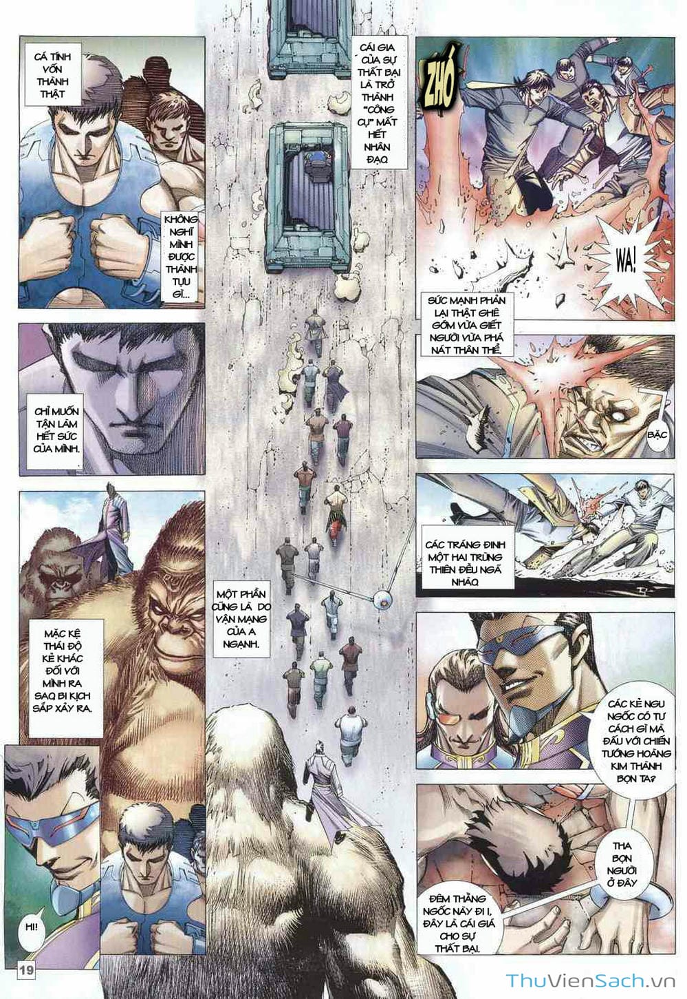 Truyện Tranh Võ Thần Ngoại Truyện trang 2