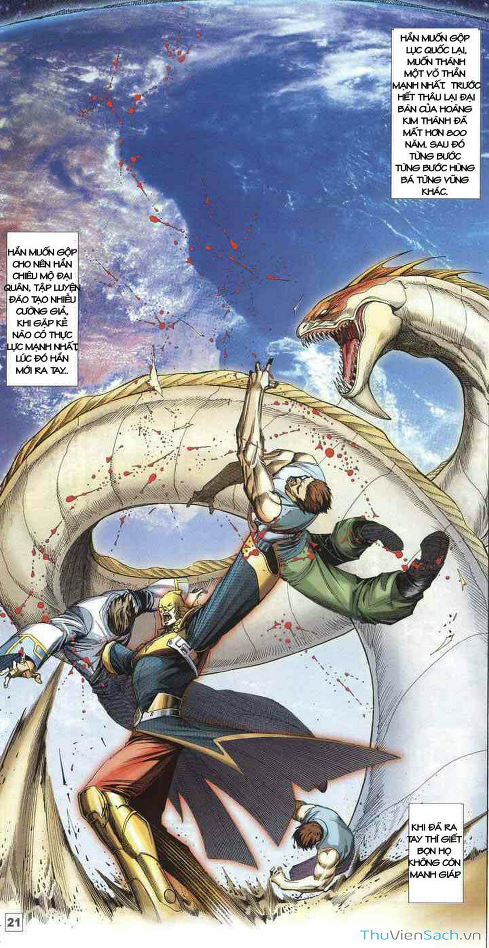 Truyện Tranh Võ Thần Ngoại Truyện trang 2