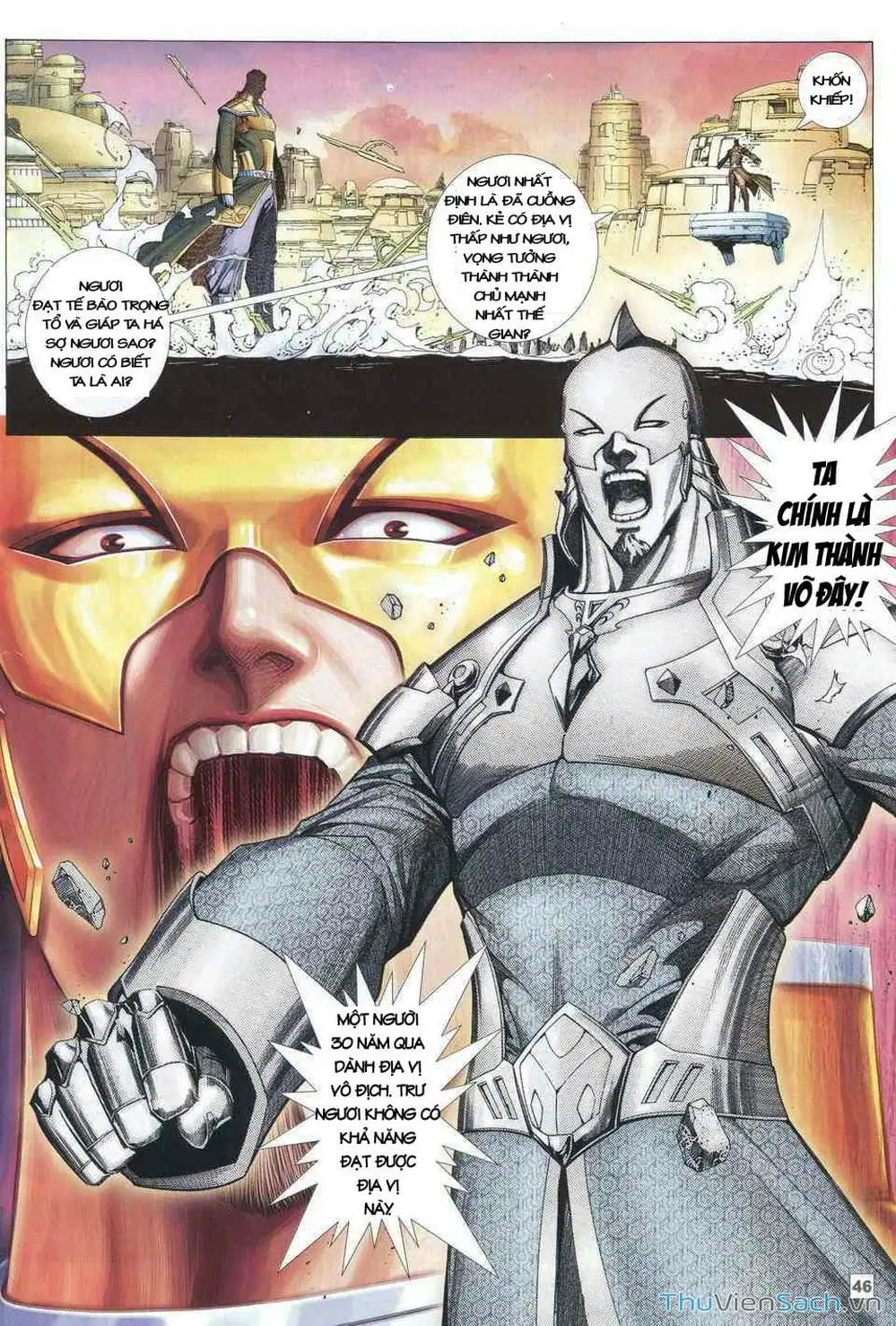 Truyện Tranh Võ Thần Ngoại Truyện trang 2