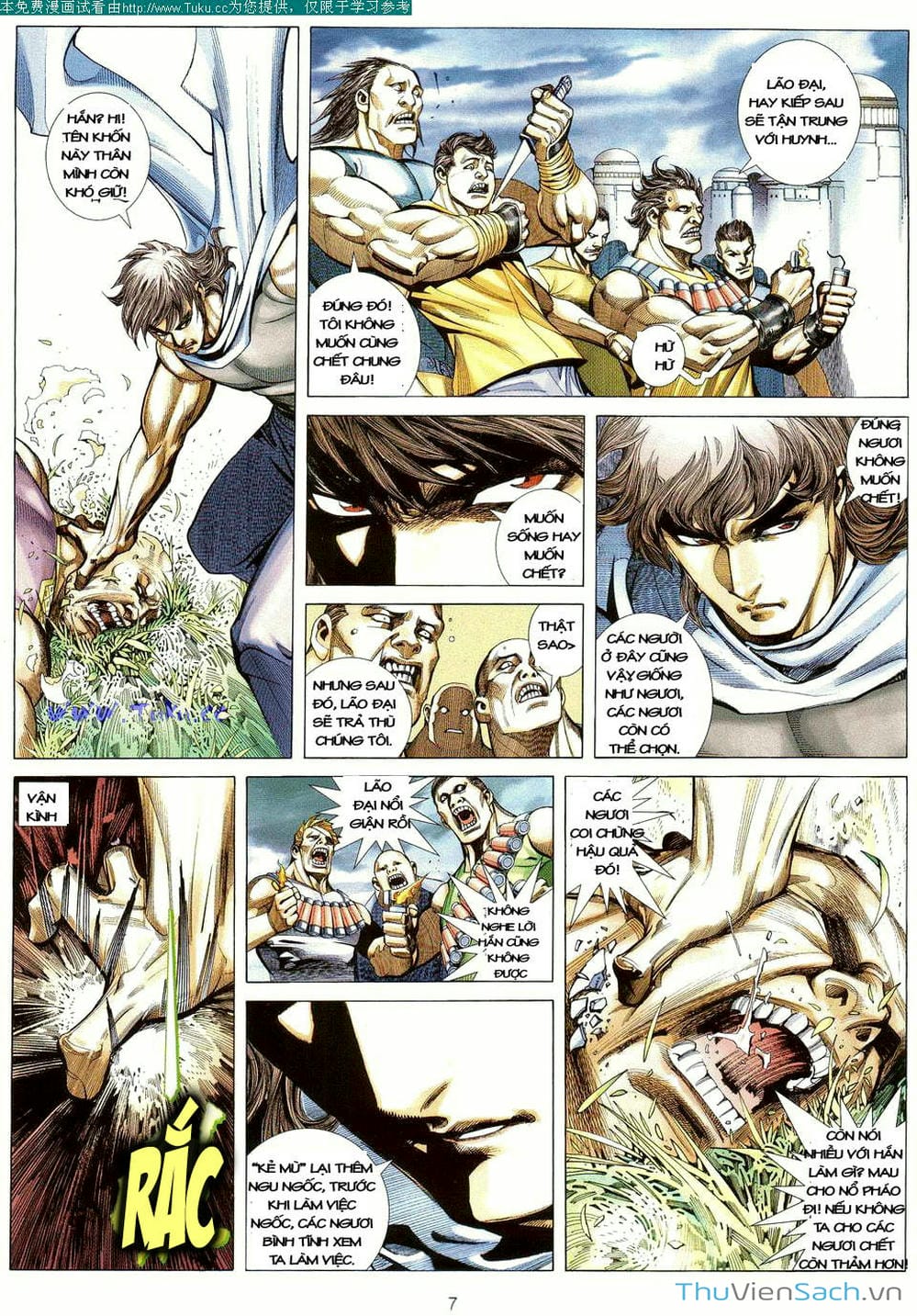 Truyện Tranh Võ Thần Ngoại Truyện trang 2