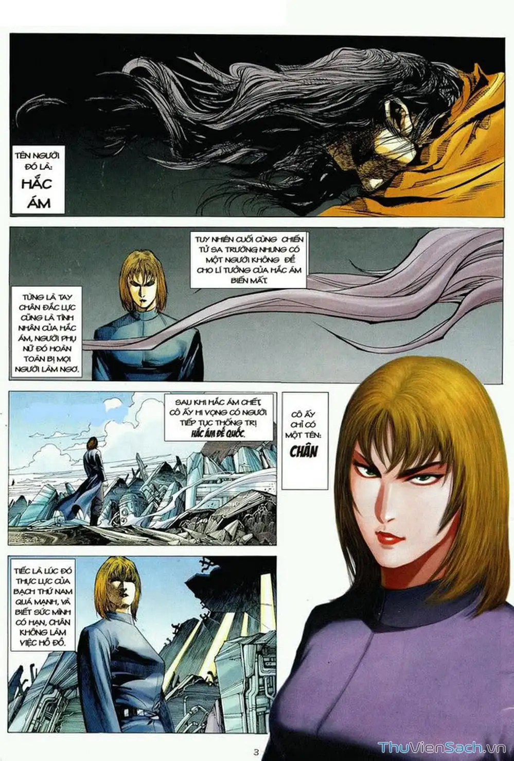 Truyện Tranh Võ Thần Ngoại Truyện trang 2