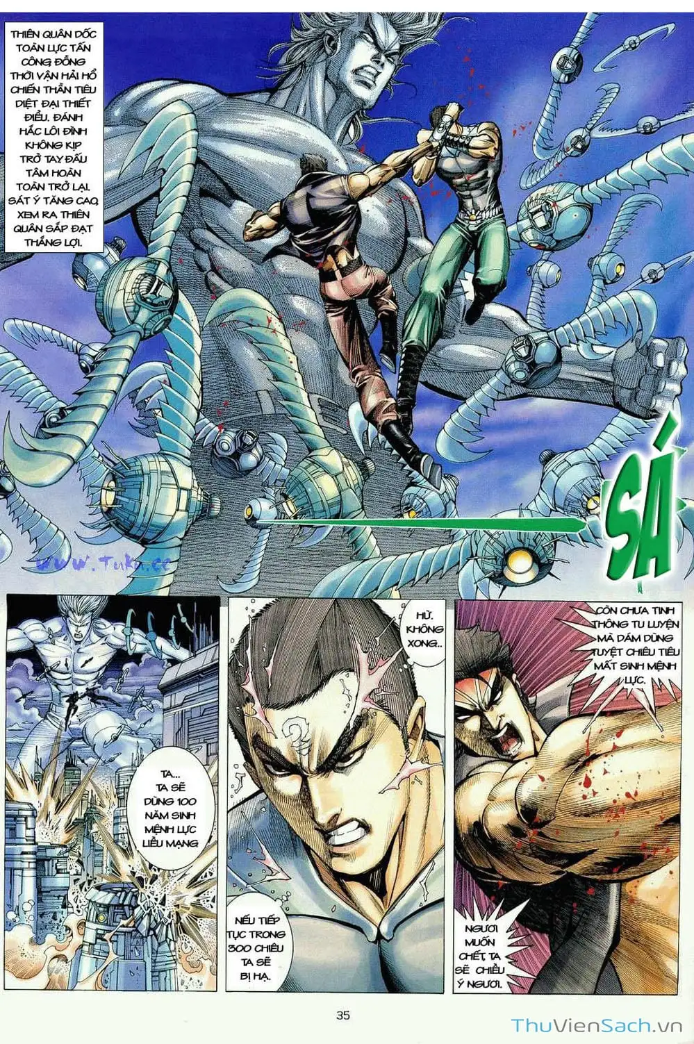 Truyện Tranh Võ Thần Ngoại Truyện trang 2