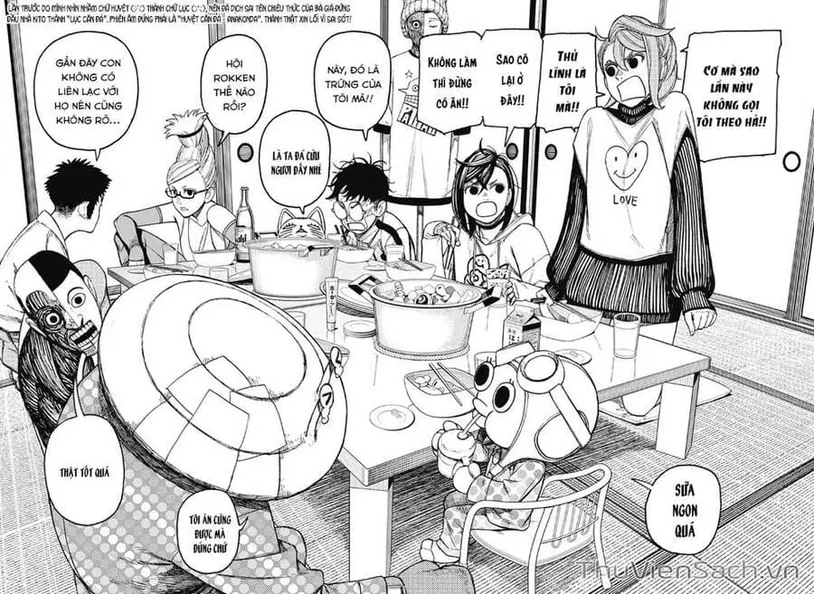 Truyện Tranh Vũ Trang Siêu Nhiên - Dandadan trang 6