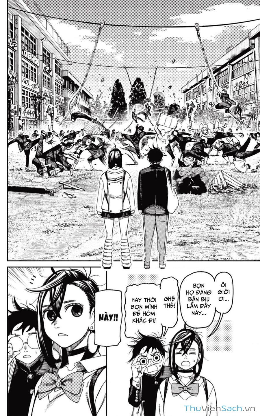 Truyện Tranh Vũ Trang Siêu Nhiên - Dandadan trang 6