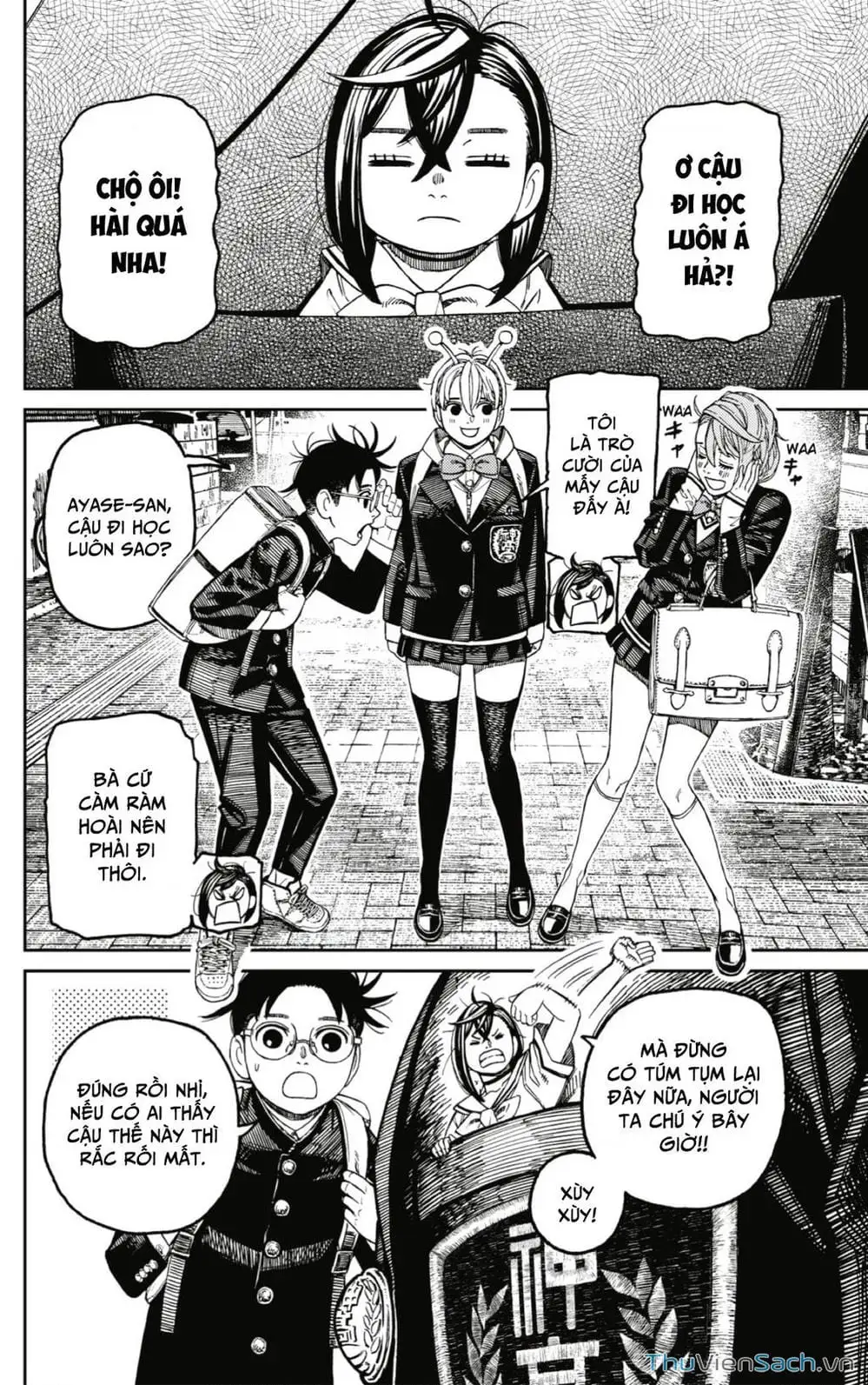 Truyện Tranh Vũ Trang Siêu Nhiên - Dandadan trang 6