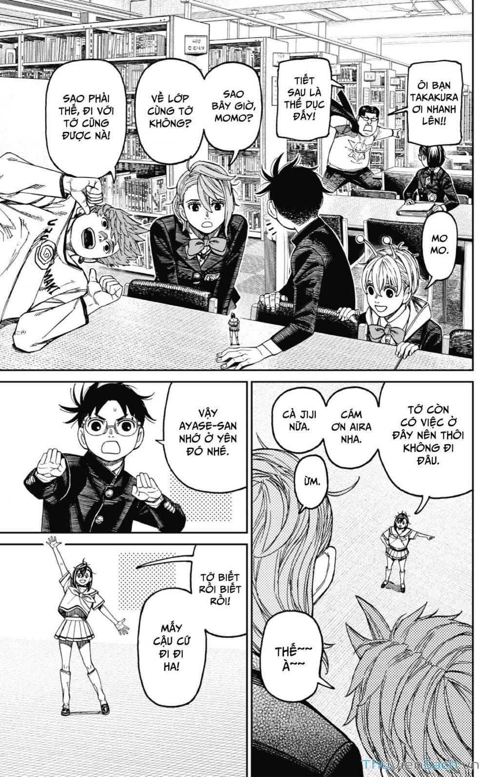 Truyện Tranh Vũ Trang Siêu Nhiên - Dandadan trang 6