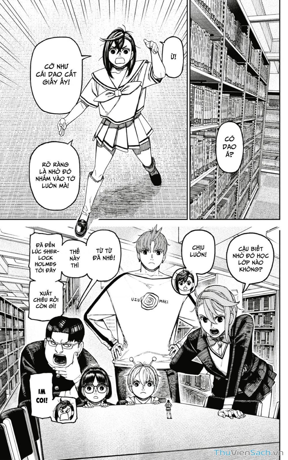 Truyện Tranh Vũ Trang Siêu Nhiên - Dandadan trang 6