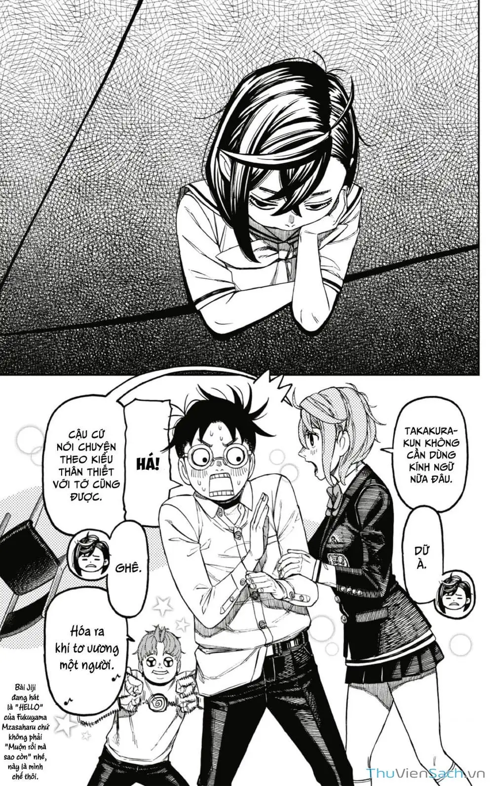 Truyện Tranh Vũ Trang Siêu Nhiên - Dandadan trang 6