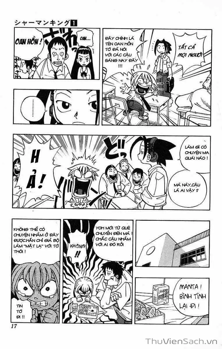 Truyện Tranh Vua Pháp Thuật - Shaman King trang 5