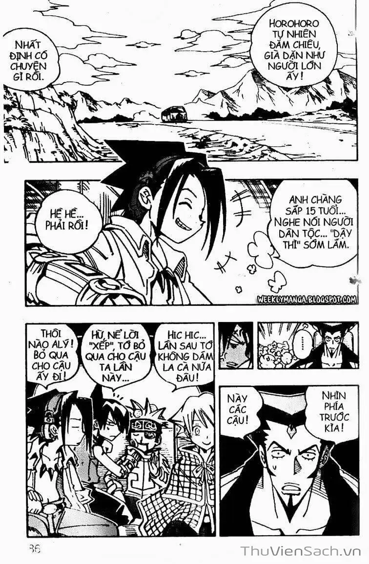 Truyện Tranh Vua Pháp Thuật - Shaman King trang 5