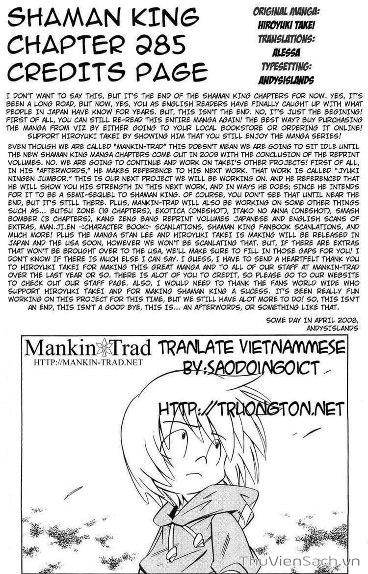 Truyện Tranh Vua Pháp Thuật - Shaman King trang 5