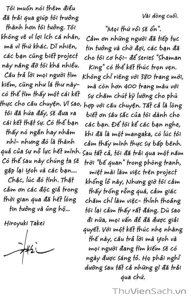 Truyện Tranh Vua Pháp Thuật - Shaman King trang 5