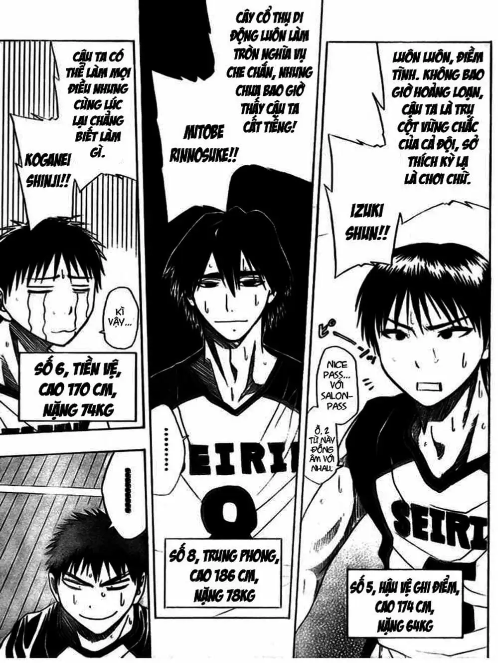 Truyện Tranh Vua Bóng Rổ - Kuroko’s Basketball trang 3