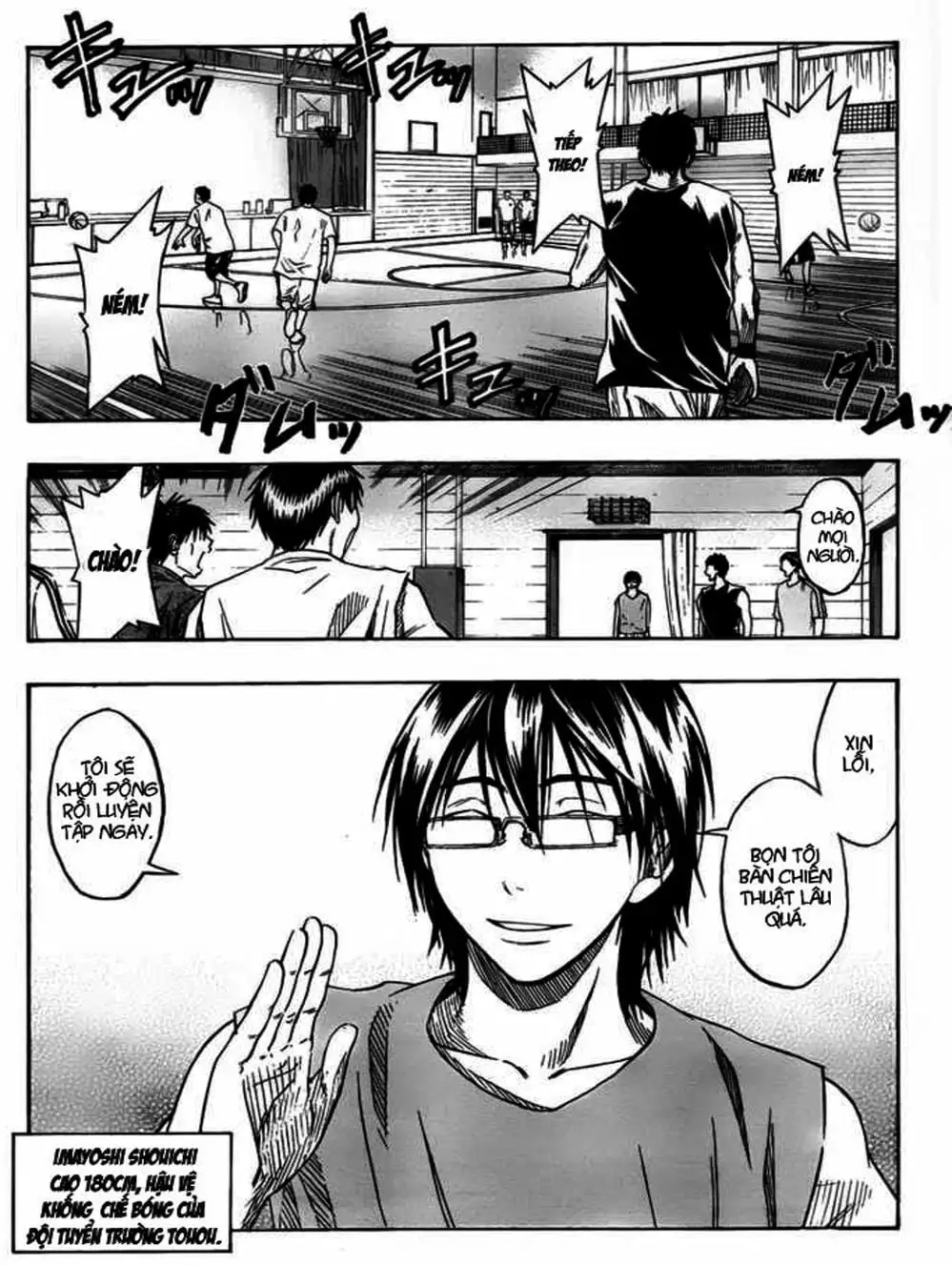 Truyện Tranh Vua Bóng Rổ - Kuroko’s Basketball trang 3