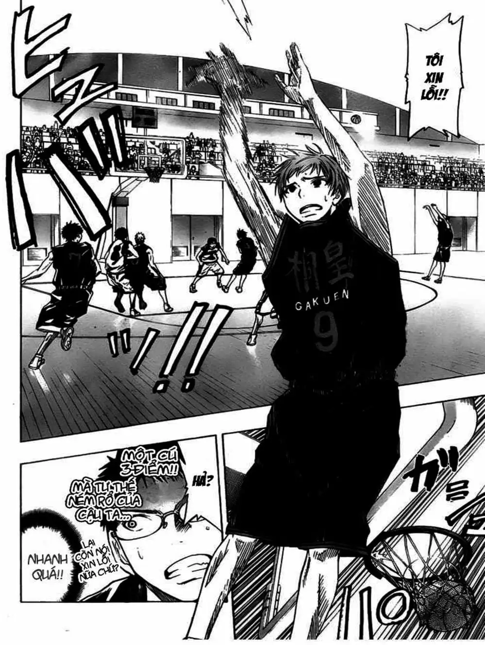 Truyện Tranh Vua Bóng Rổ - Kuroko’s Basketball trang 3