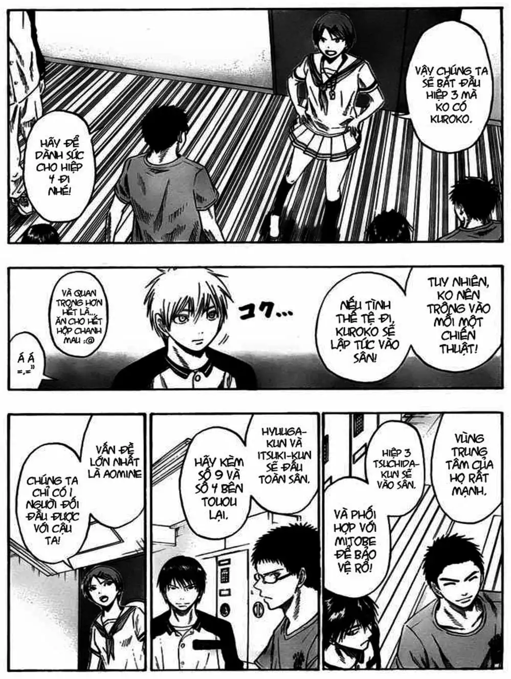 Truyện Tranh Vua Bóng Rổ - Kuroko’s Basketball trang 3