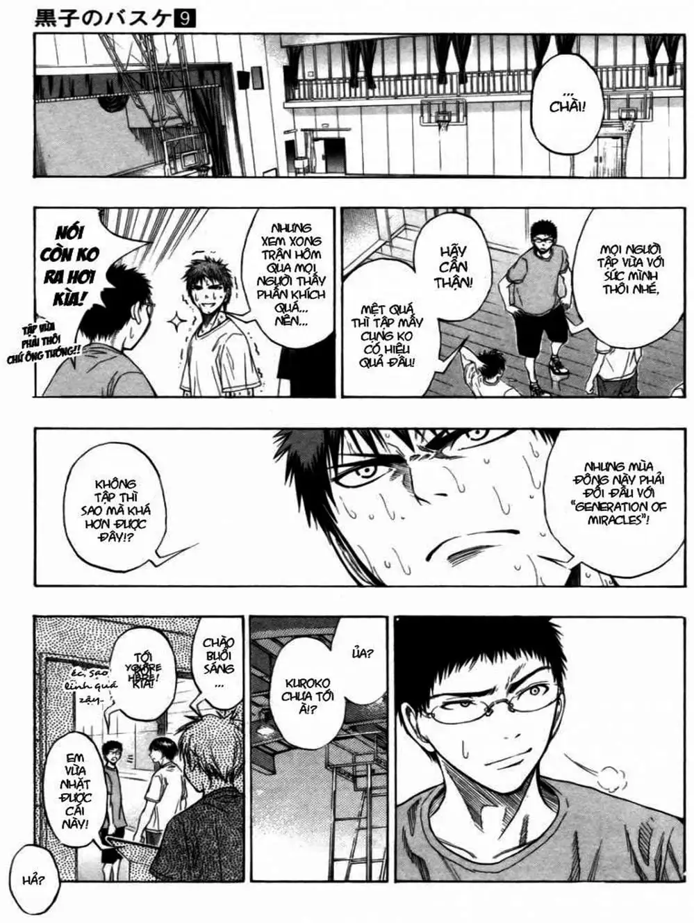 Truyện Tranh Vua Bóng Rổ - Kuroko’s Basketball trang 3