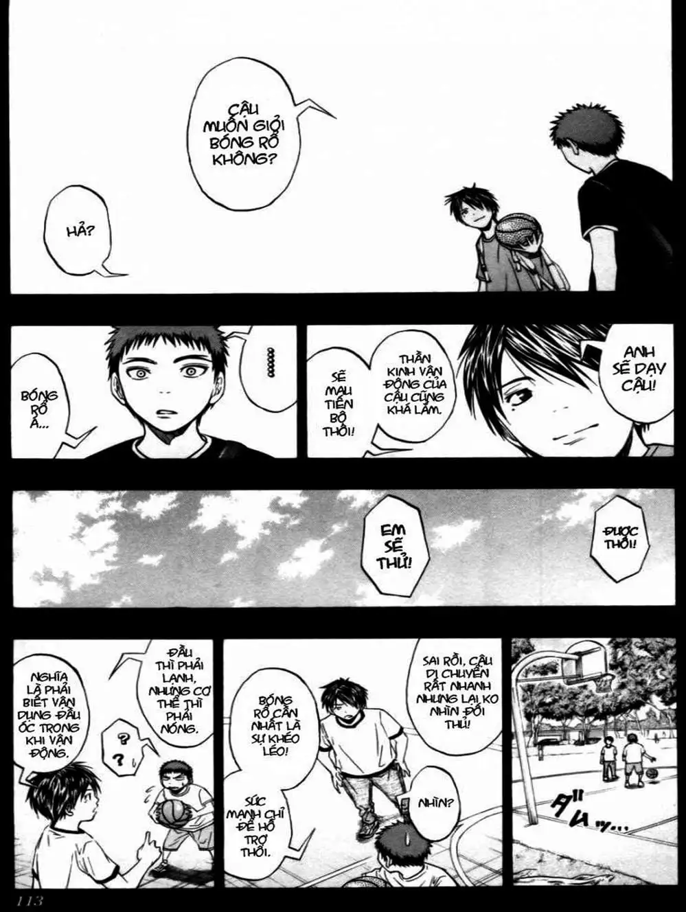 Truyện Tranh Vua Bóng Rổ - Kuroko’s Basketball trang 3