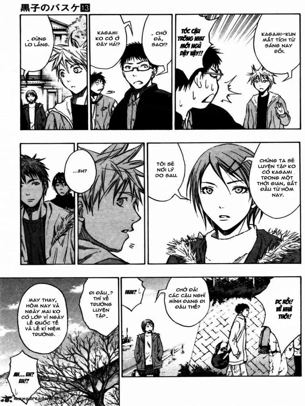 Truyện Tranh Vua Bóng Rổ - Kuroko’s Basketball trang 3