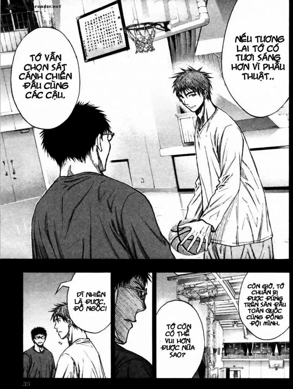 Truyện Tranh Vua Bóng Rổ - Kuroko’s Basketball trang 3