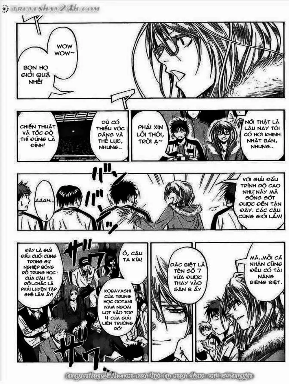 Truyện Tranh Vua Bóng Rổ - Kuroko’s Basketball trang 3