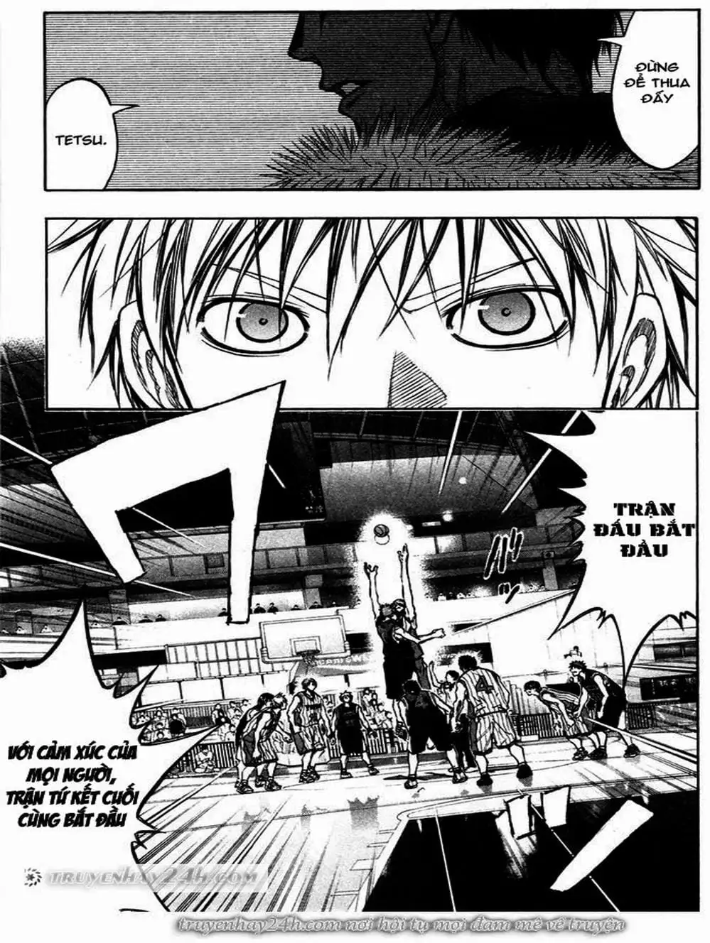 Truyện Tranh Vua Bóng Rổ - Kuroko’s Basketball trang 3