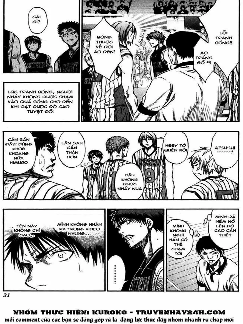 Truyện Tranh Vua Bóng Rổ - Kuroko’s Basketball trang 3