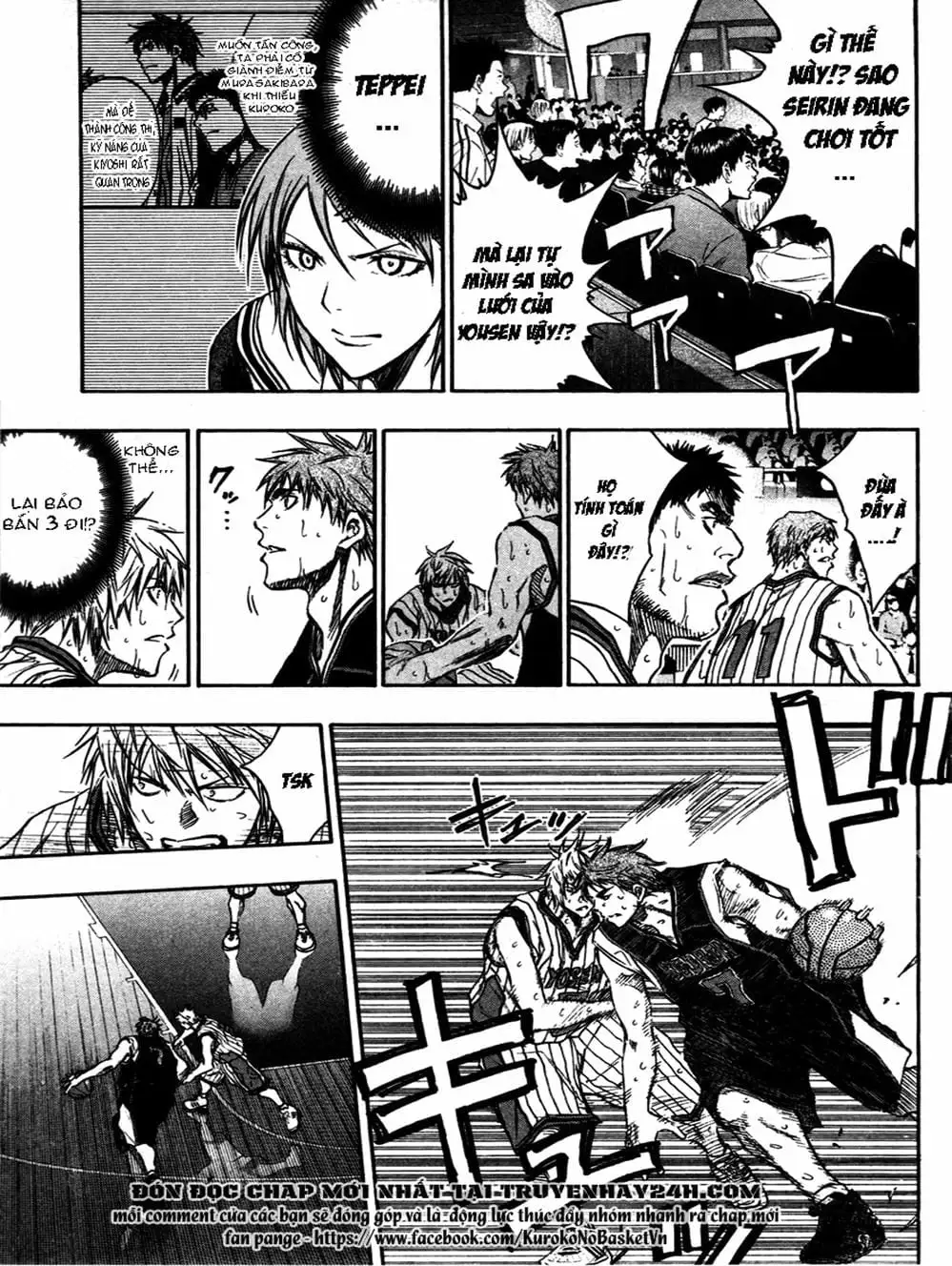 Truyện Tranh Vua Bóng Rổ - Kuroko’s Basketball trang 3