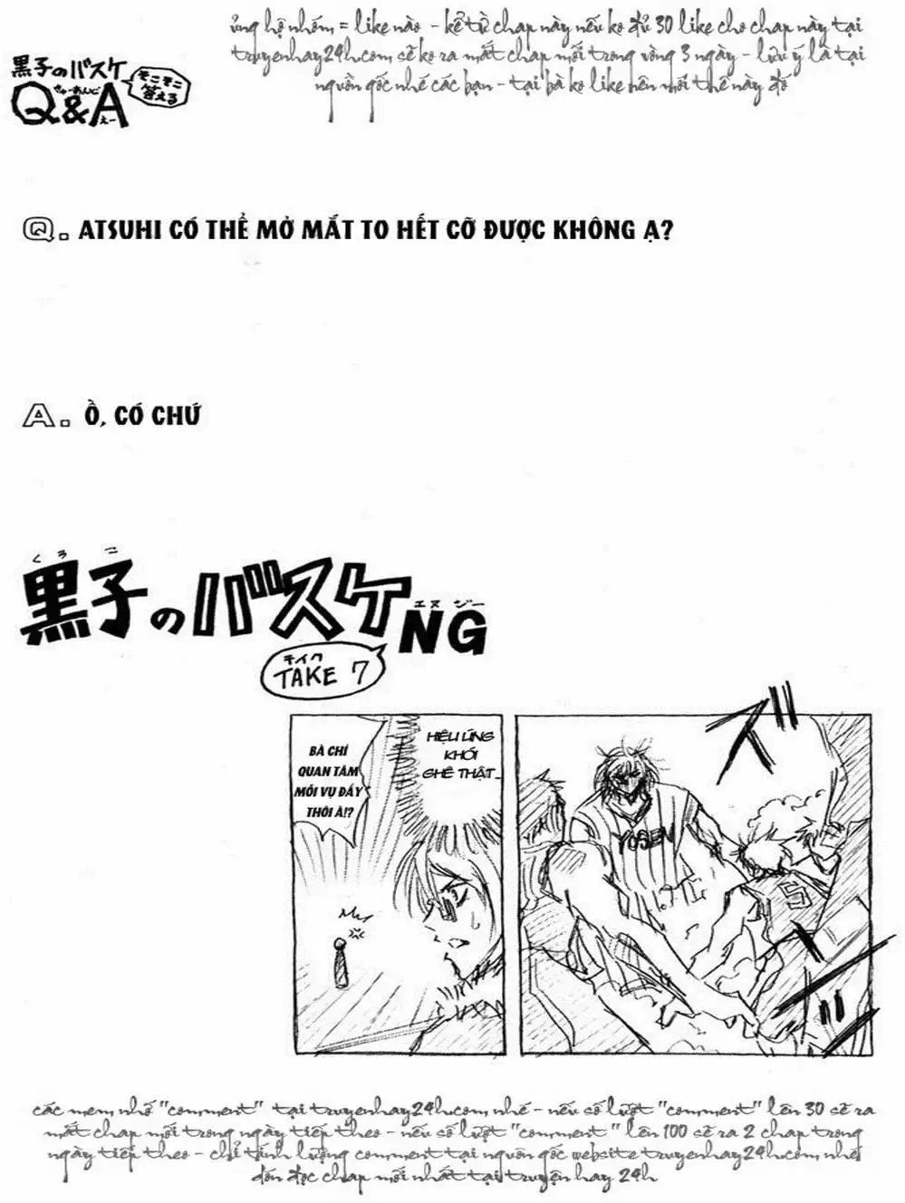 Truyện Tranh Vua Bóng Rổ - Kuroko’s Basketball trang 3