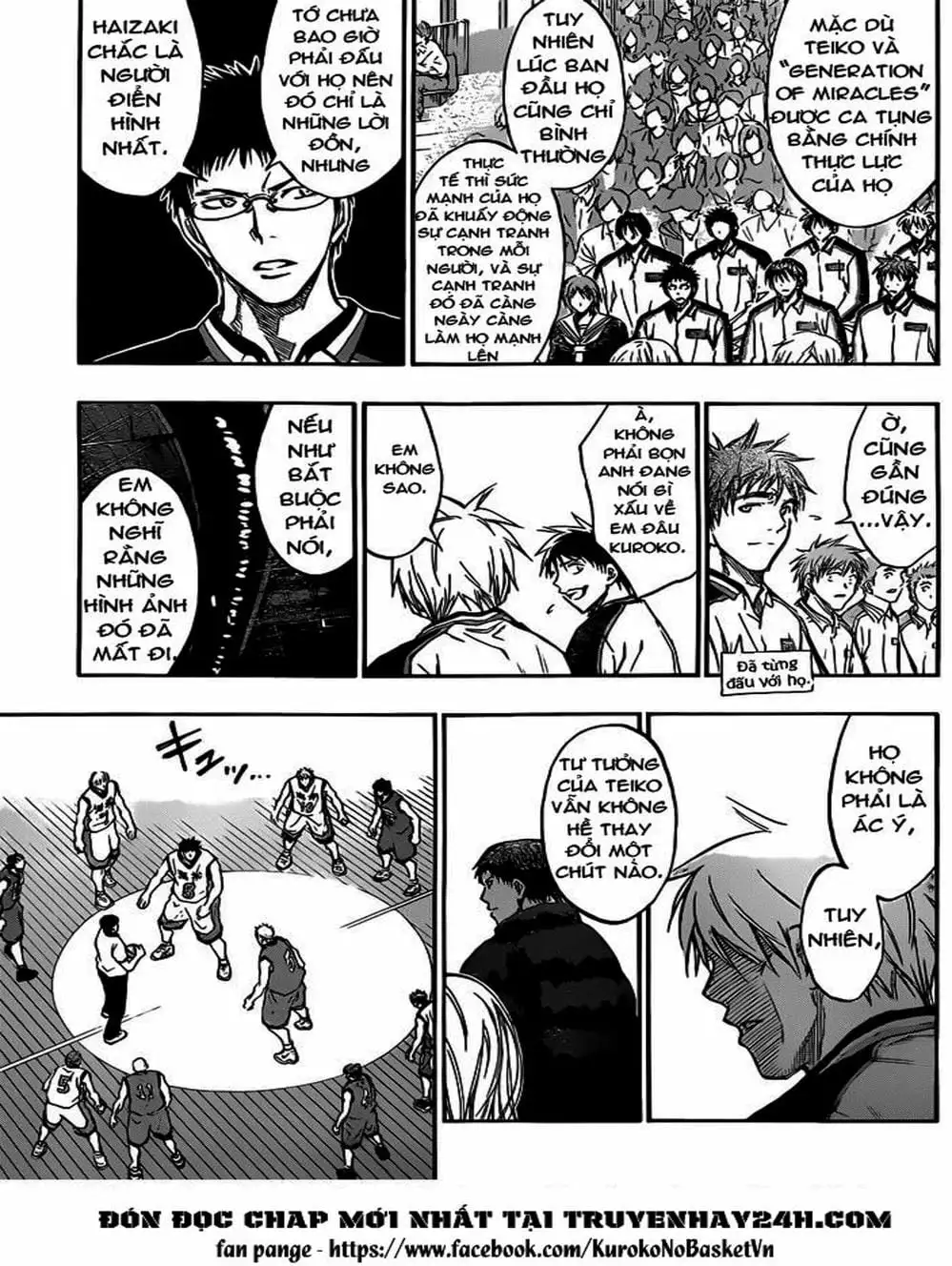 Truyện Tranh Vua Bóng Rổ - Kuroko’s Basketball trang 3