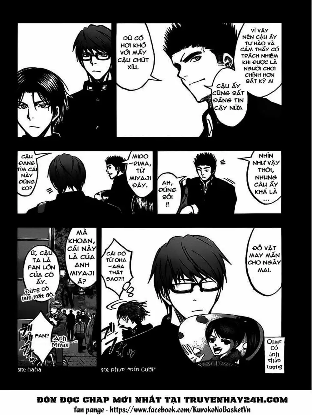 Truyện Tranh Vua Bóng Rổ - Kuroko’s Basketball trang 3