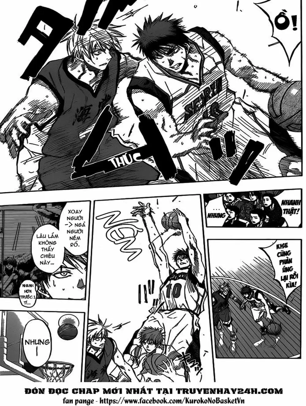 Truyện Tranh Vua Bóng Rổ - Kuroko’s Basketball trang 3