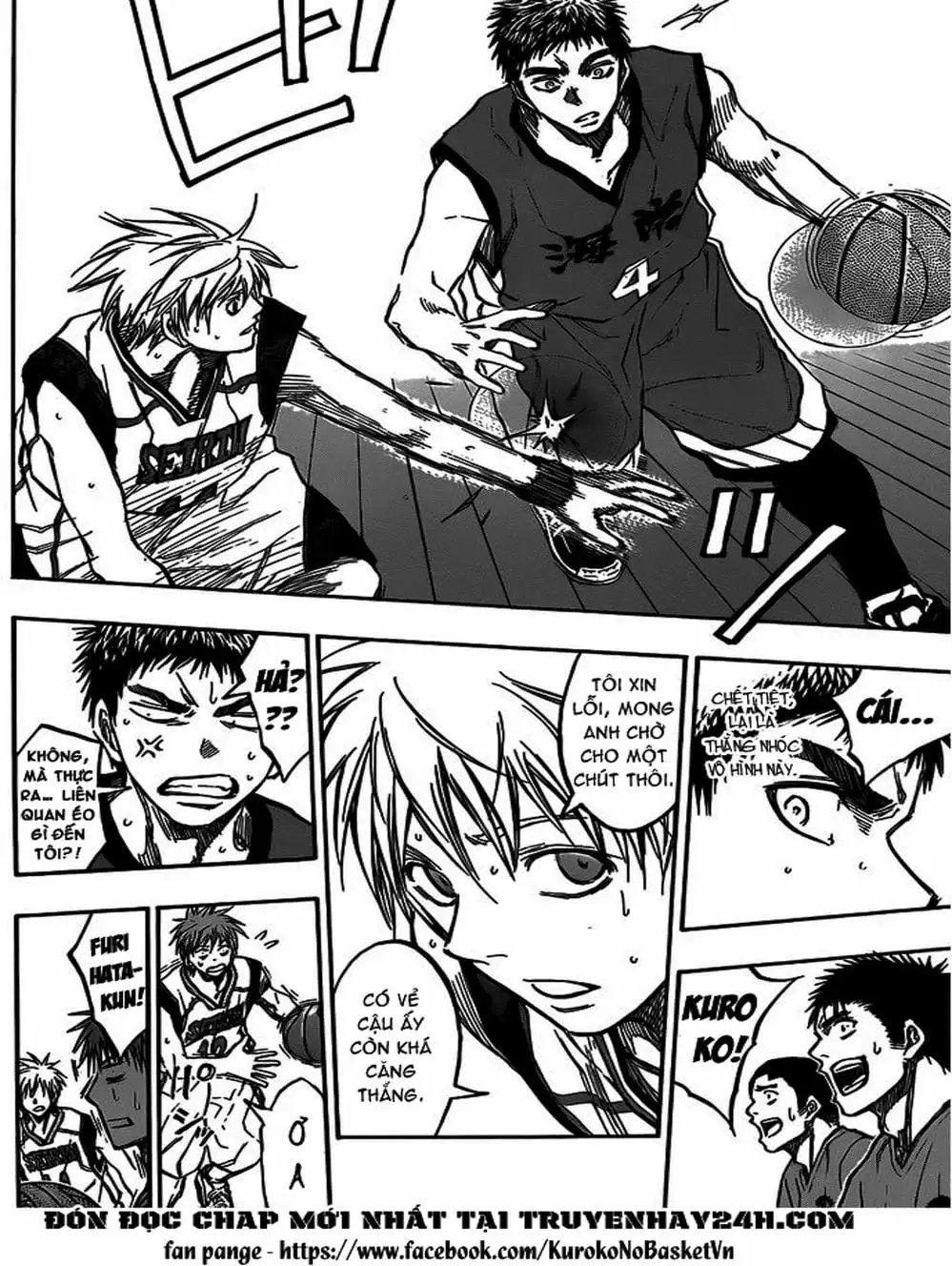 Truyện Tranh Vua Bóng Rổ - Kuroko’s Basketball trang 3