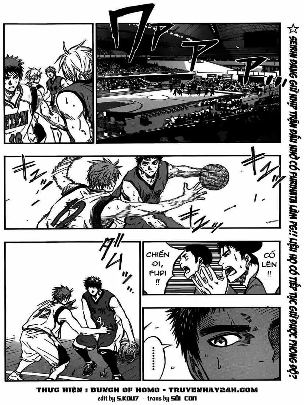 Truyện Tranh Vua Bóng Rổ - Kuroko’s Basketball trang 3