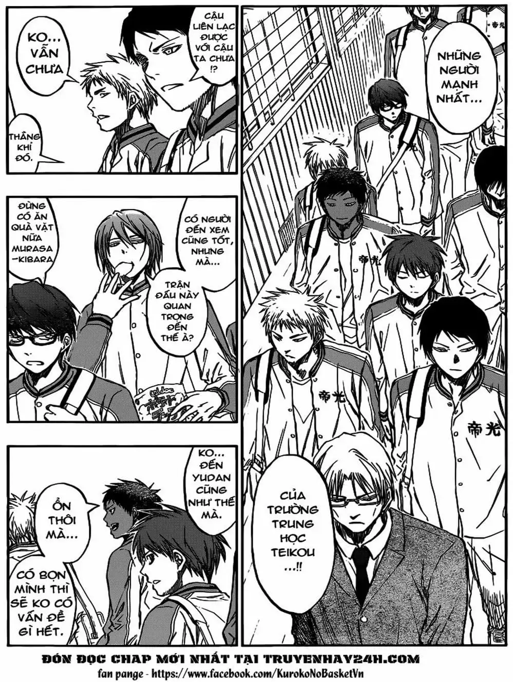 Truyện Tranh Vua Bóng Rổ - Kuroko’s Basketball trang 3
