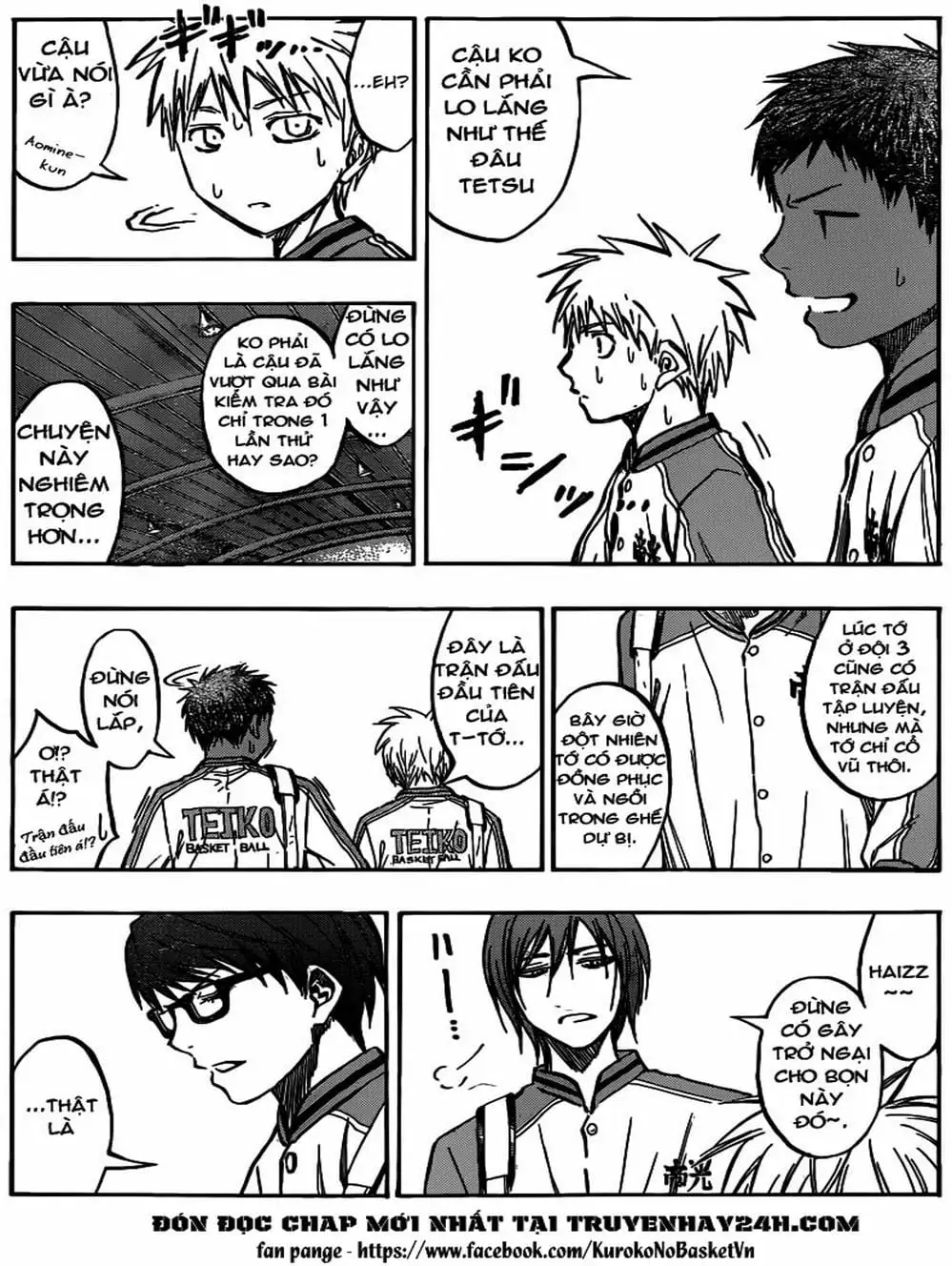 Truyện Tranh Vua Bóng Rổ - Kuroko’s Basketball trang 3