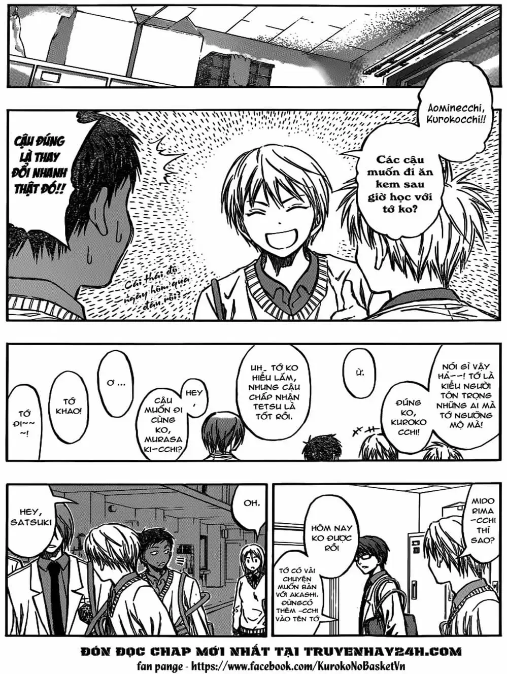 Truyện Tranh Vua Bóng Rổ - Kuroko’s Basketball trang 3