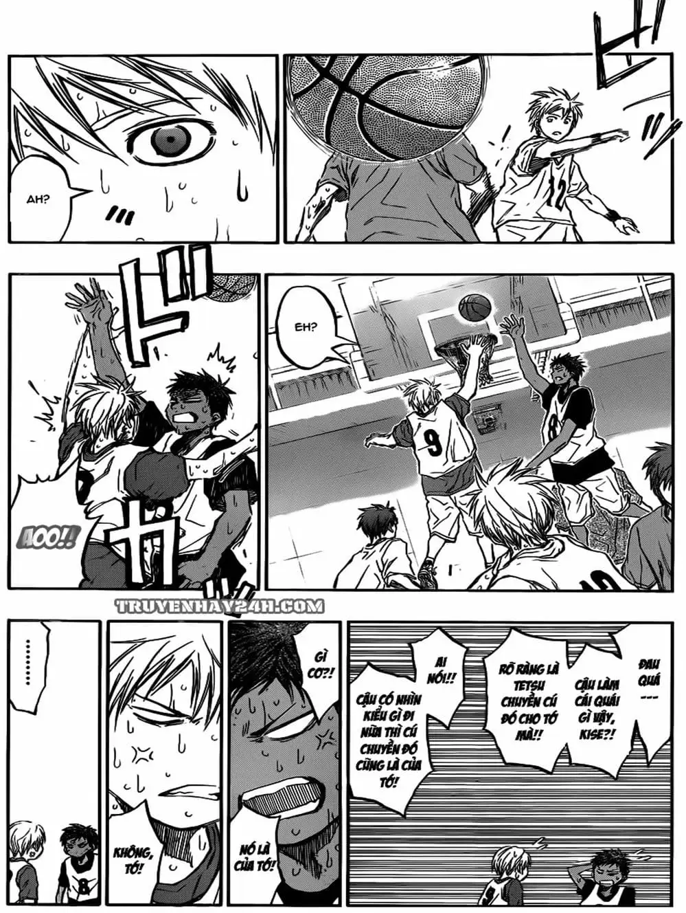 Truyện Tranh Vua Bóng Rổ - Kuroko’s Basketball trang 3