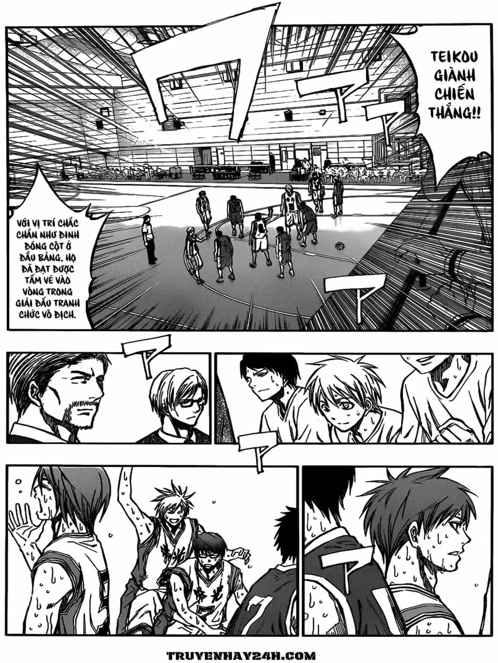 Truyện Tranh Vua Bóng Rổ - Kuroko’s Basketball trang 3