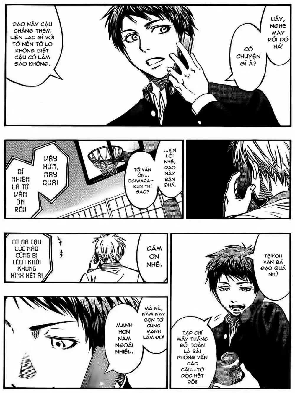 Truyện Tranh Vua Bóng Rổ - Kuroko’s Basketball trang 3