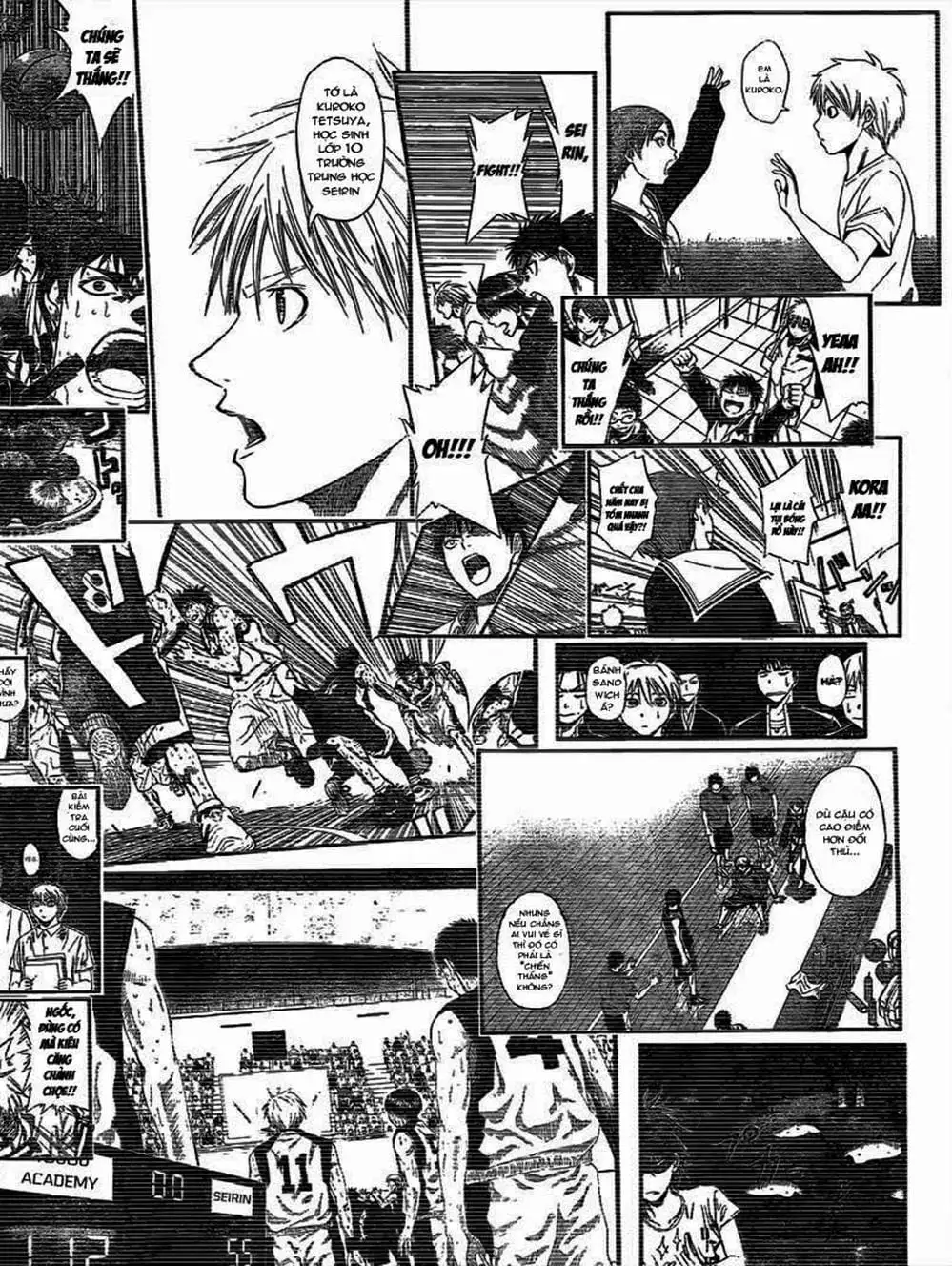 Truyện Tranh Vua Bóng Rổ - Kuroko’s Basketball trang 3