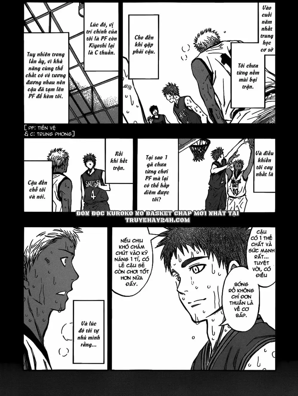 Truyện Tranh Vua Bóng Rổ - Kuroko’s Basketball trang 3