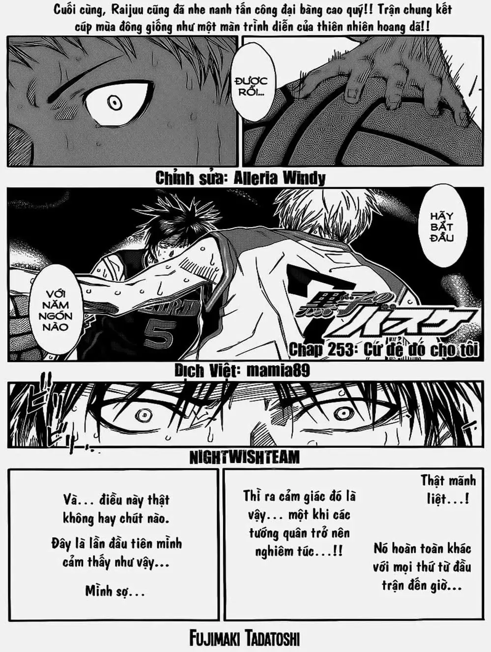 Truyện Tranh Vua Bóng Rổ - Kuroko’s Basketball trang 3