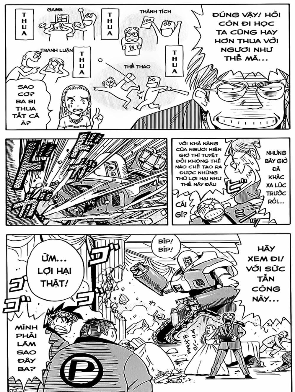 Truyện Tranh Vua Sáng Chế - Jibaku Kun trang 5