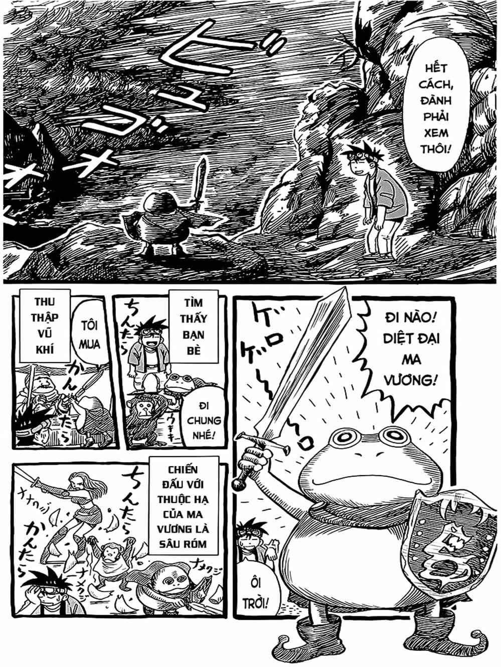 Truyện Tranh Vua Sáng Chế - Jibaku Kun trang 5